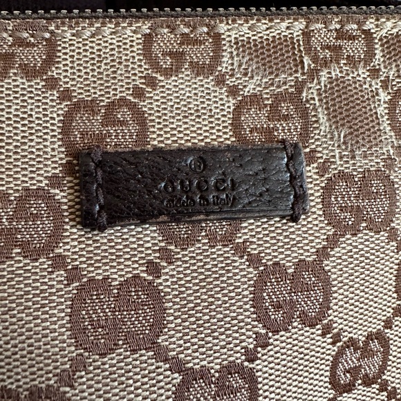 100% Authentic Gucci GG Monogram Canvas Crossbody Bag - Picture 16 of 16